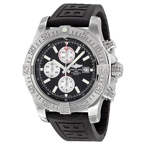 breitling super avenger rubber strap for sale|Breitling Avenger Rubber Strap .